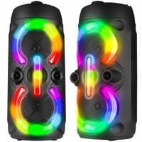 GŁOŚNIK PRZENOŚNY 1100W KOLUMNA BLUETOOTH KARAOKE RADIO FM MOBILNY