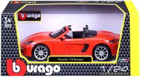 1:24 porsche 718 boxster orange 0879