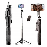 2 x Kijek Selfie Tripod Alogy FlexPod Max z uchwytem na telefon i mocowanie