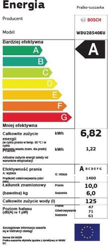 Bosch Pralko-suszarka WDU28540EU na Arena.pl