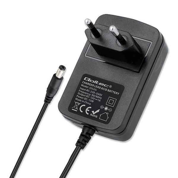 Qoltec Ładowarka AGM/GEL/STD 12V 1.5A LED Prostownik zdjęcie 12