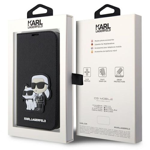 Etui Karl Lagerfeld do iPhone 14 Pro, Czarny na Arena.pl