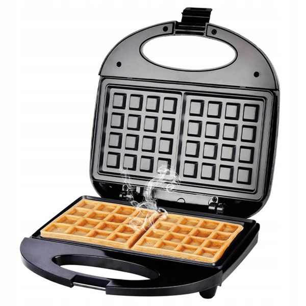 Gofrownica MINI WAFFLE MAKER 750 W black zdjęcie 16