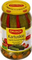 Orzech ogórek konserwowy Kartuskie 900g