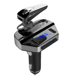 Transmiter V6 wraz ze słuchawką bezprzewodową z funkcją Bluetooth na Arena.pl