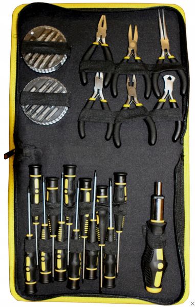 ZESTAW NARZĘDZI 39 ELEMENTÓW BITY GRZECHOTKA zdjęcie 2