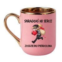 Elegant Różowo-Złoty 330 ml