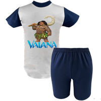 Krótka Piżama dziecięca Vaiana - Moana