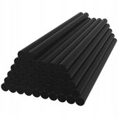 KLEJ DO PISTOLETU NA GORĄCO PDR WKŁADY CZARNY 1KG 11mm - 12mm ~47SZT