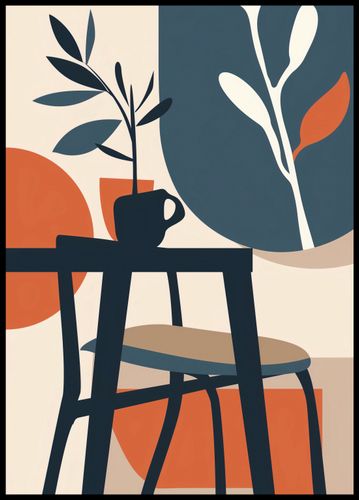 Plakat 64x90cm Poranek w Cieniu Drzew na Arena.pl