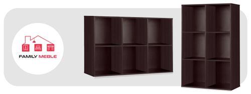 Regał półka organizer pojemnik stojak na płyty winylowe segregatory Cubo 5 na Arena.pl