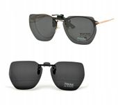 NAKŁADKI POLARYZACYJNE NA OKULARY KOREKCYJNE Klips PRZECIWSŁONECZNE UV400