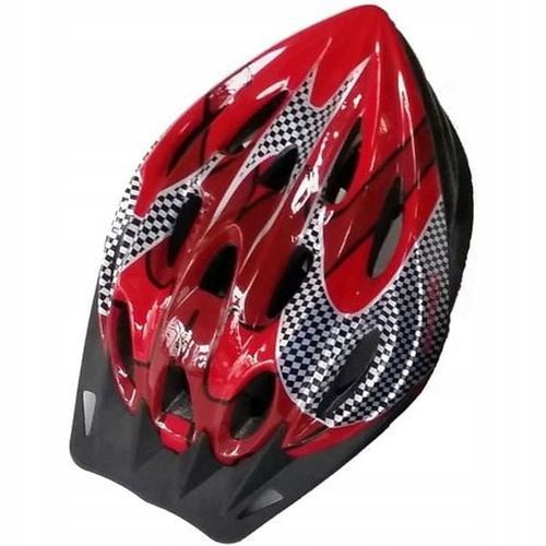 Kask Kolarski Rowerowy SPARTAN S Czerwony na Arena.pl