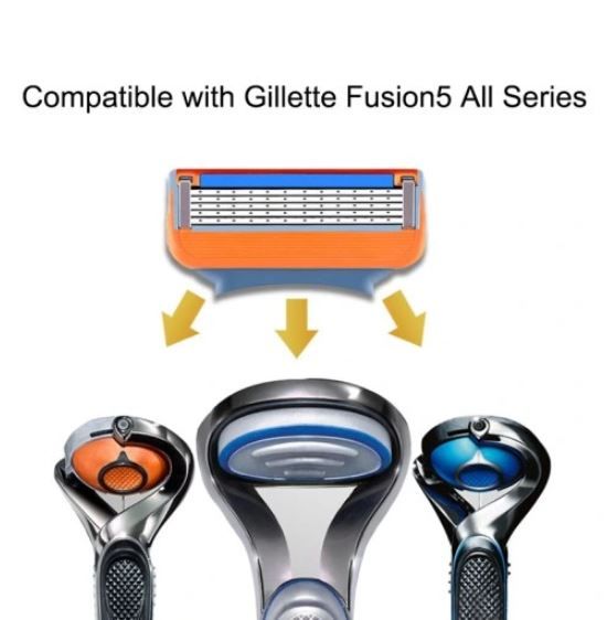 4x Ostrza do maszynek Gillette Fusion5 wkłady oryginalne zdjęcie 2