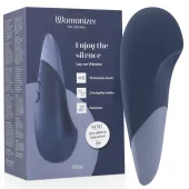 womanizer vibe lay-on - cichy model wibrujący, ciemnoniebieski, ipx7