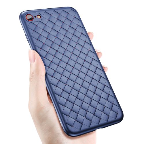 Etui Pokrowiec Iphone 7 8 Baseus BV Weaving Case niebieski na Arena.pl