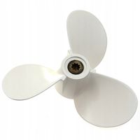 ŚRUBA NAPĘDOWA DO ŁODZI SILIKA ZABURTOWGO METALOWA SILNIK ZABURTOWY PONTONU