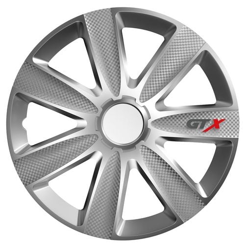 Kołpaki GTX carbon silver 14", 4 szt. na Arena.pl