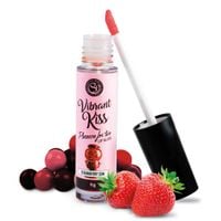 lip gloss vibrant kiss strawberry gum