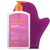 Żel samoopalający Przezroczysty b.tan Glow Your Own Way 473ml + Rękawica