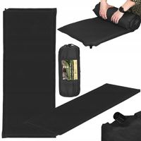 MATA SAMOPOMPUJĄCA KARIMATA 180x50cm MIĘKKA CZARNA GRUBA POKROWIEC MATERAC