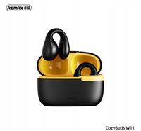 2 x SŁUCHAWKI REMAX TWS W11 BT 5.3 BLACK/YELLOW DO 4H