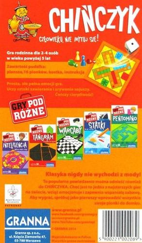 Gra Chińczyk podróżna GRANNA na Arena.pl