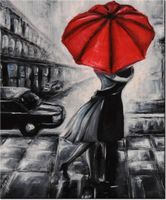 60CM 50CM OBRAZ ŚCIENNY ZAKOCHANI DRUK PŁÓTNO