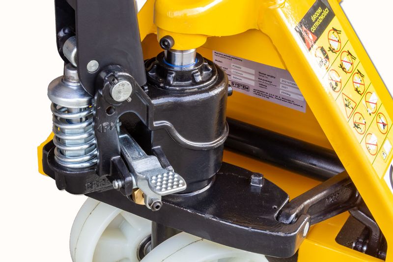 Wózek paletowy paleciak 2500kg P2500 Industry 2,5t VIBER-SYSTEM ręczny zdjęcie 7