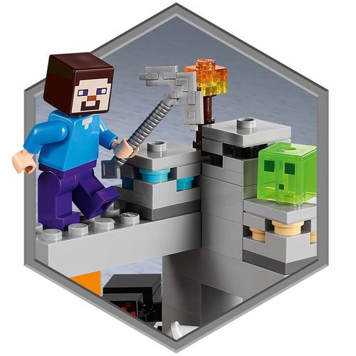 LEGO MINECRAFT Opuszczona kopalnia 21166 na Arena.pl