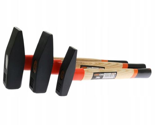 MŁOTEK ŚLUSARSKI ZESTAW KOMPLET 3 MŁOTKÓW MŁOTKI na Arena.pl