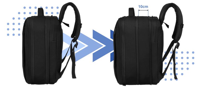 plecak ptn 77705-8209 black zdjęcie 13