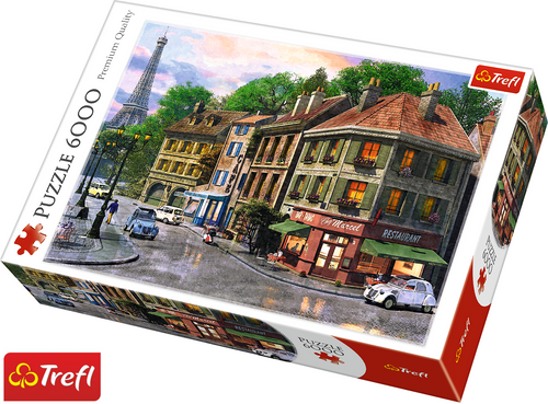 Trefl Puzzle Uliczka Paryża 6000 elementów na Arena.pl