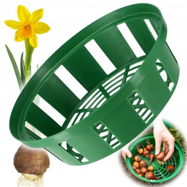 KADAX Koszyk Osłonka Do Sadzenia Cebulek fi 22cm zdjęcie 1