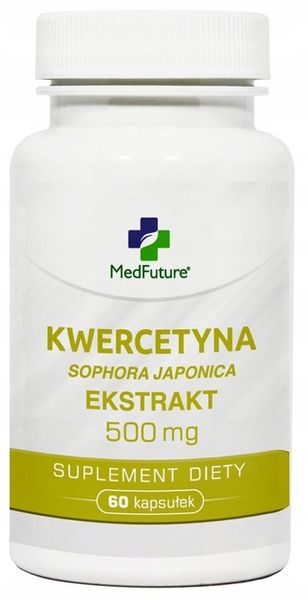 MedFuture Kwercetyna 500mg Ekstrakt Wątroba 60kaps zdjęcie 1