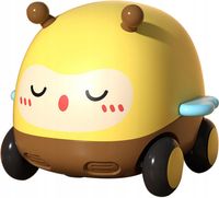 AUTKO ZWIERZĄTKO SAMOCHODZIK PSZCZOŁA AUTO Z NAPĘDEM DO NAUKI RACZKOWANIA