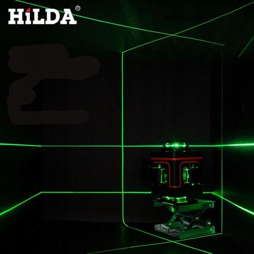 HILDA POZIOMICA 4D BLOKADA WAHADŁA LASER KRZYŻOWY SAMOPOZIOMUJĄCY 16 LINII na Arena.pl