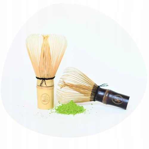 Chasen - bambusowa miotełka do matchy z ciemnego bambusa na Arena.pl