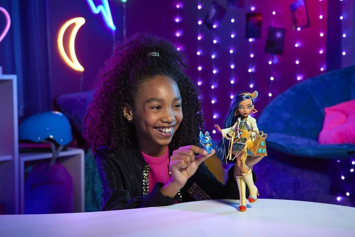 MONSTER HIGH ZESTAW LALKA CLEO DE NILE MUMIA + AKCESORIA ZWIERZĄTKO TUT zdjęcie 9