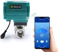 Zawór kulowy elektryczny U.S. Solid 1” WiFi smart ze stali nierdzewnej