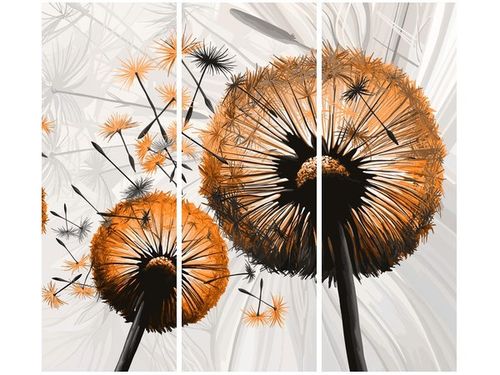 90CM 80 OBRAZ 3 ELEM DMUCHAWCE POMARAŃCZACH ŚCIENNY na Arena.pl