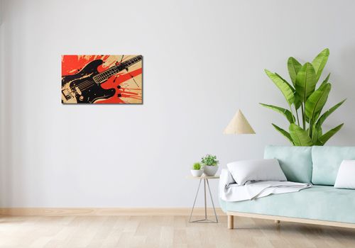 Obraz 70x40cm Gitara Elektryczna na Arena.pl