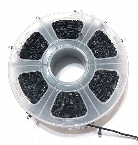 LAMPKI CHOINKOWE Z FLESZEM BIAŁE CIEPŁE Z BIAŁYM ZIMNYM FLESZEM - 50 M na Arena.pl