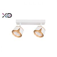 KINKIET GX53 ALUMINIUM BIALY MAT Z OBROTEM 350 STOPNI