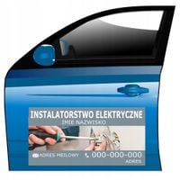 Magnes na samochód GOTOWE WZORY usługi elektryczne