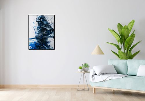 Plakat 60x80cm Samuraj w Błękicie na Arena.pl