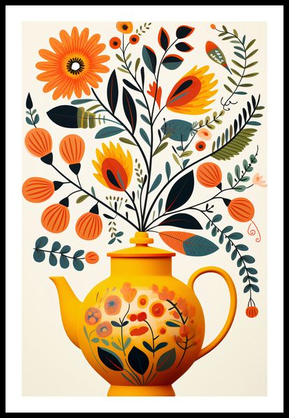 Plakat 53x81cm Bujna Herbata zdjęcie 3