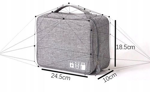 Organizer Na Kable Ładowarki Podróżna Torba Etui na Arena.pl