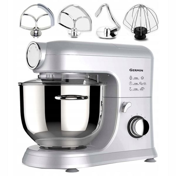 ROBOT KUCHENNY PLANETARNY MAX 1500 W MIKSER 5,5 L BERLINGER 4 MIESZADŁA zdjęcie 1