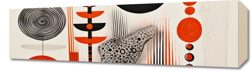 Obraz 70x20cm Kontrastowy Kosmos zdjęcie 1